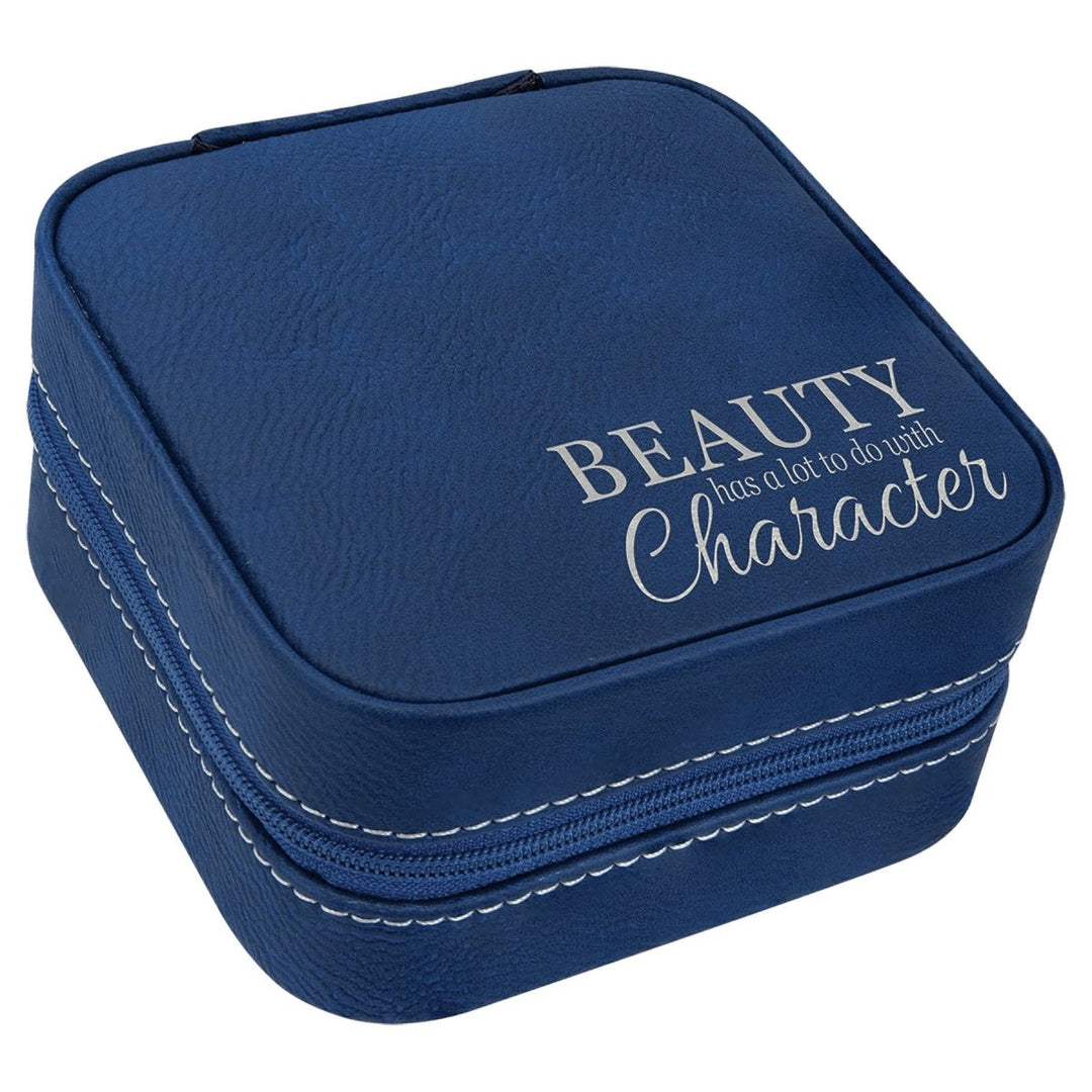 Leatherette Travel Jewelry Box - Schoppy's Since 1921