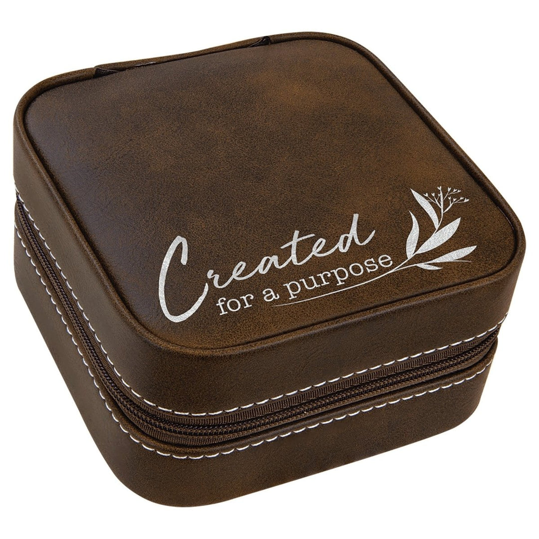 Leatherette Travel Jewelry Box - Schoppy's Since 1921