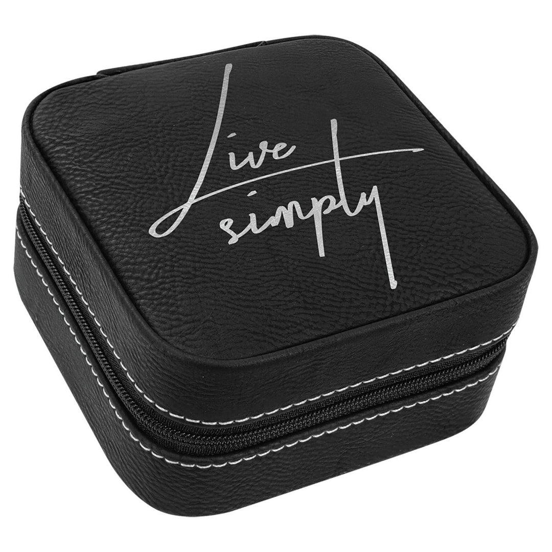 Leatherette Travel Jewelry Box - Schoppy's Since 1921