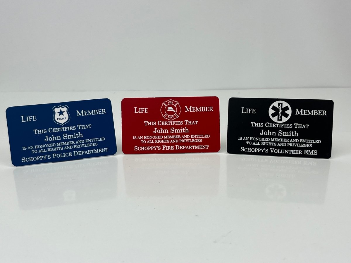 Life Member Wallet Card - Schoppy's Since 1921