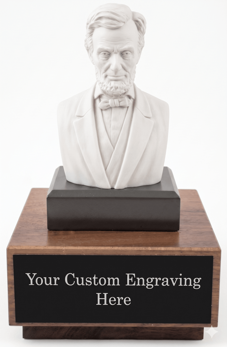 Lincoln Bust on Walnut Base - Schoppy's Since 1921