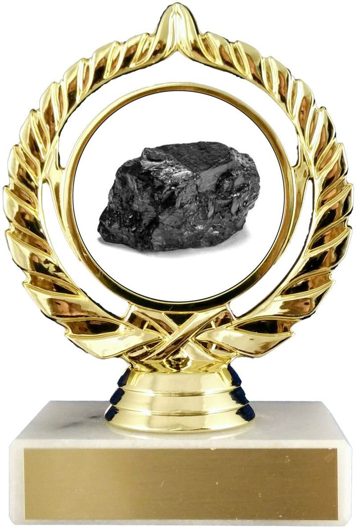 Lump of Coal Logo Trophy - Schoppy's Since 1921