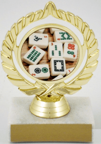 Mahjong Logo Trophy - Schoppy's Since 1921