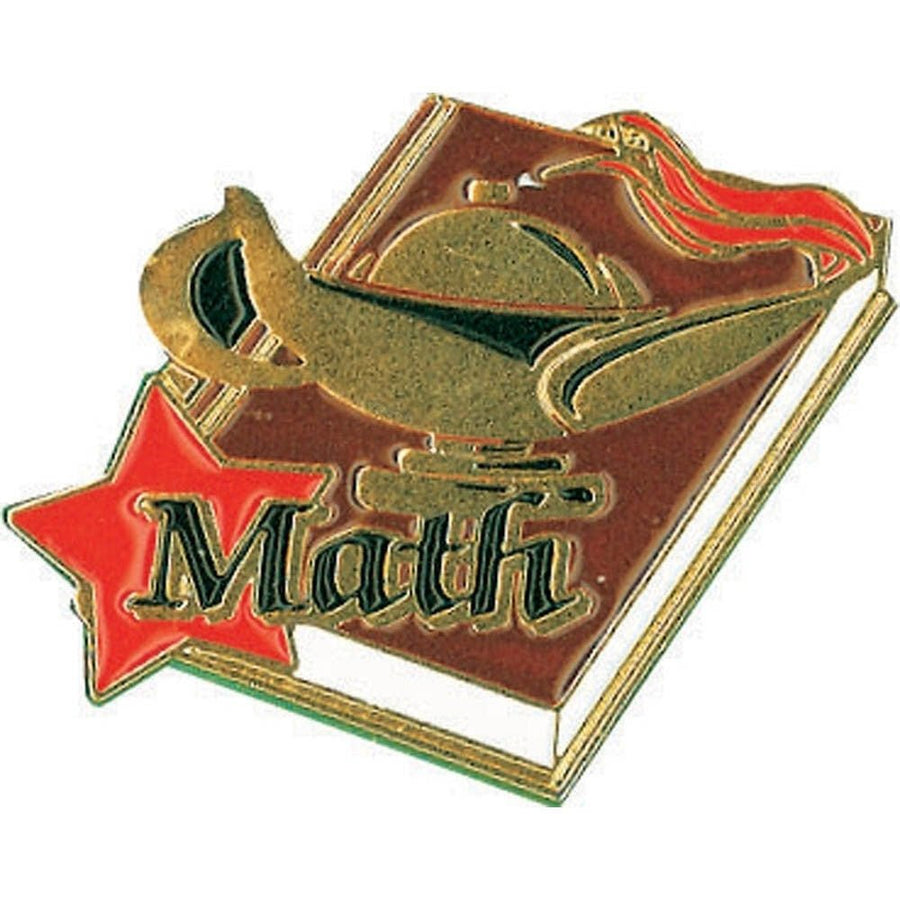 Math Lamp of Learning Pin - Schoppy's Since 1921