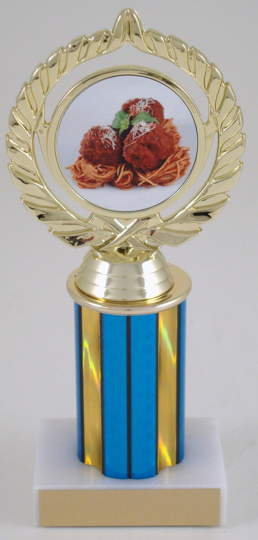 Meatball Column Trophy-Acrylic-Schoppy's Since 1921