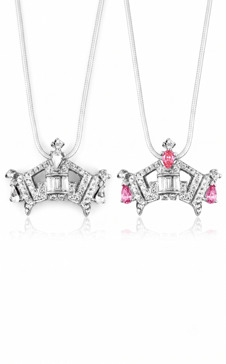 Medium Crown Charm Necklace - Schoppy's Since 1921