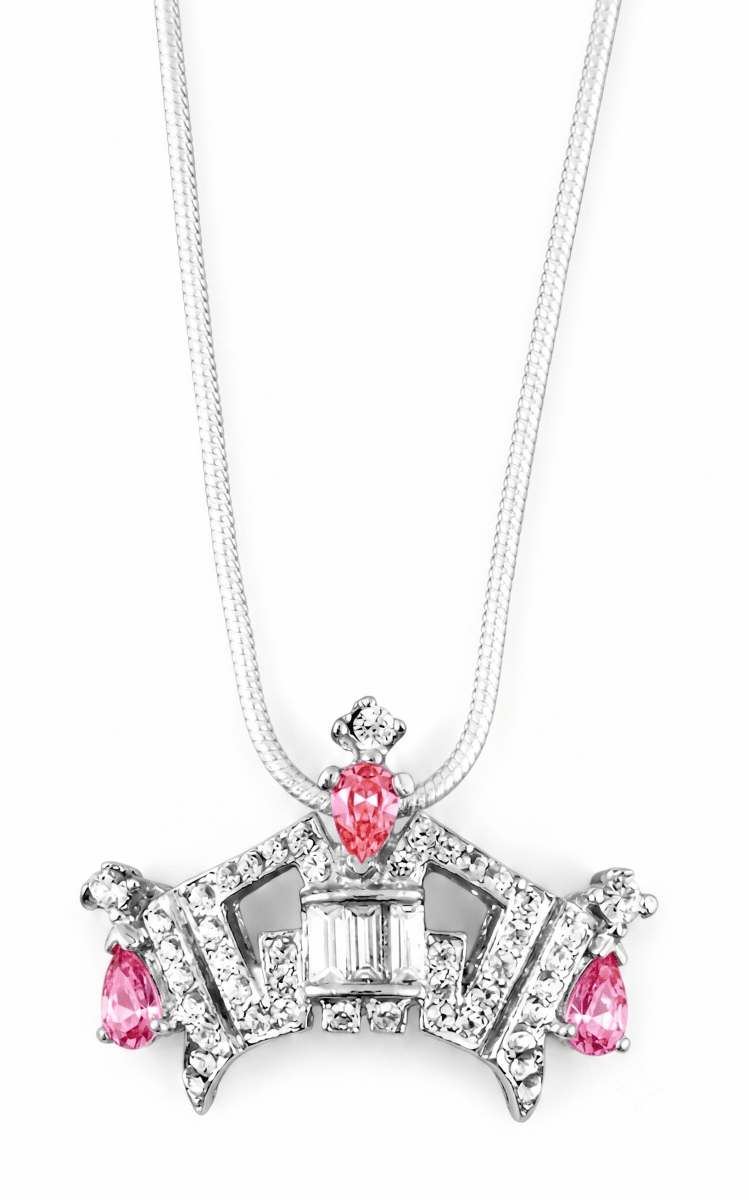 Medium Crown Charm Necklace - Schoppy&