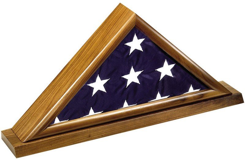 Memorial Flag Wood Display Box - Schoppy's Since 1921