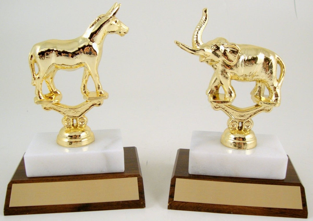 Metal Political Animal Figure Trophy - Schoppy's Since 1921