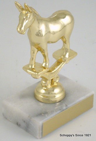 Metal Political Animal Figure Trophy - Schoppy's Since 1921