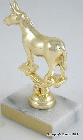 Metal Political Animal Figure Trophy - Schoppy's Since 1921