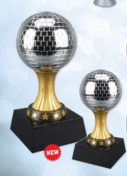 Mirror Ball Resin Trophy - Schoppy's Since 1921