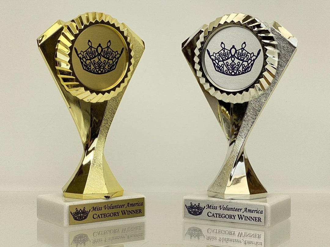 Miss Volunteer America's Diamond Victory Logo Trophy - Schoppy's Since 1921