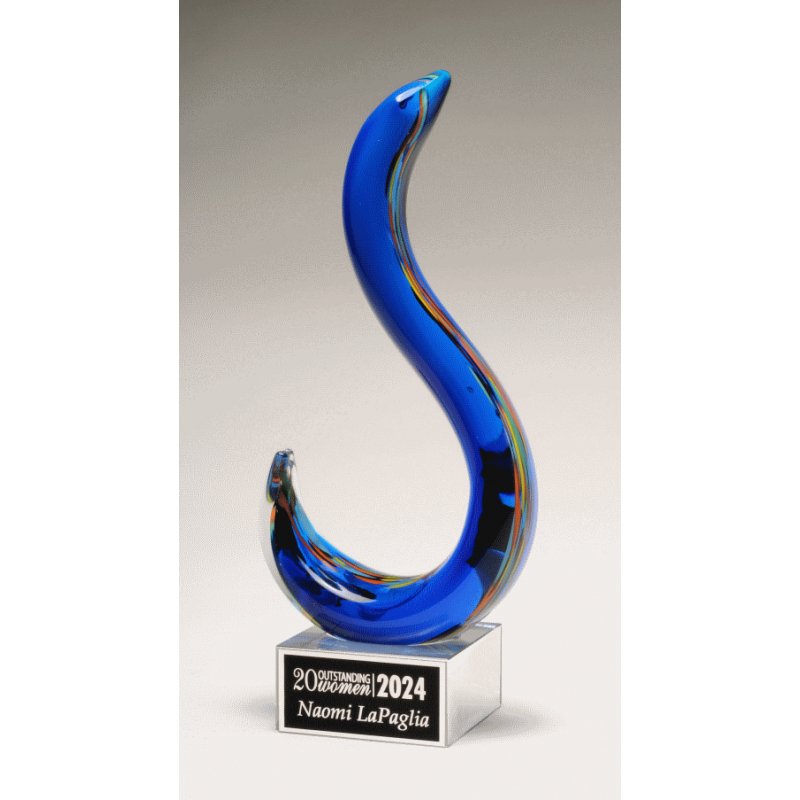 Modern Swan Art Glass Award - Schoppy's Since 1921