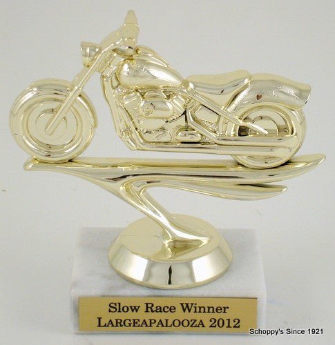 Softail Motorcycle on Marble Base-Trophies-Schoppy's Since 1921