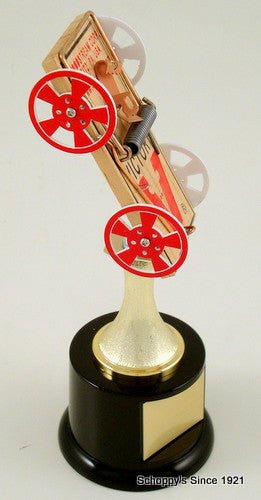 Mouse Trap Racing Trophy on Black Round Base - Schoppy's Since 1921