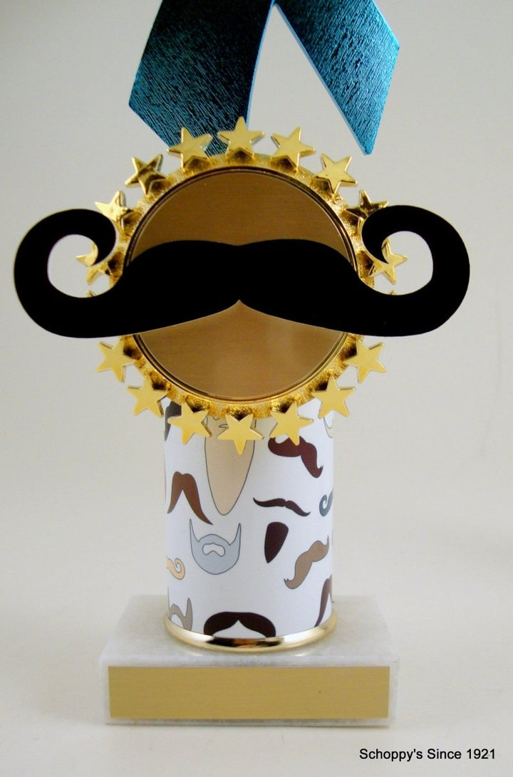 Mustache Awareness Ribbon Trophy - Schoppy's Since 1921