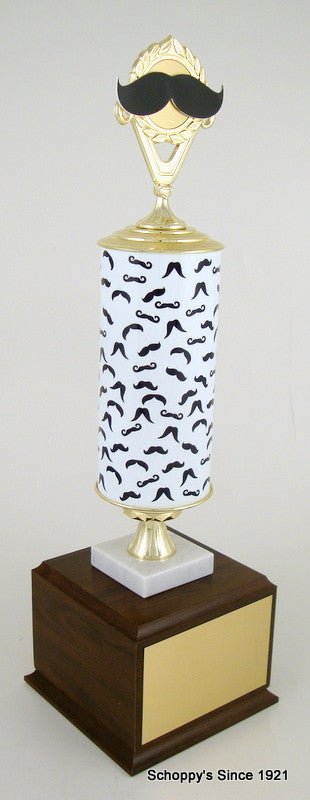 Mustache Perpetual Trophy-Trophies-Schoppy's Since 1921