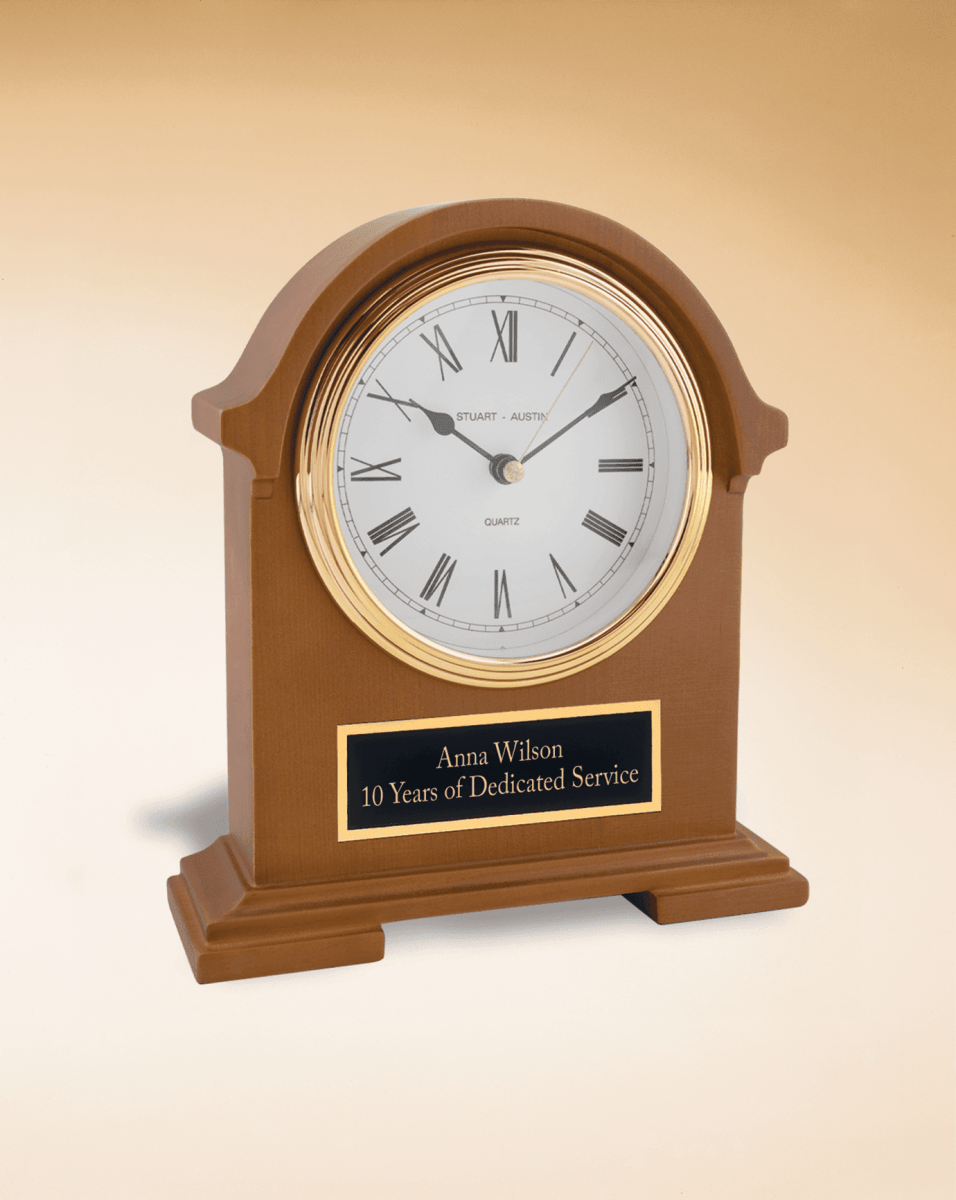 Napoleon Clock with Mahogany Finish - Schoppy's Since 1921