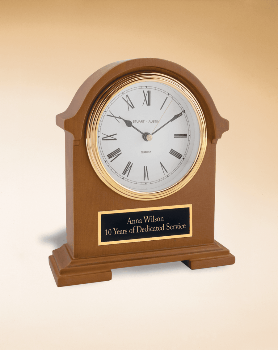 Napoleon Clock with Mahogany Finish - Schoppy's Since 1921