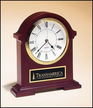 Napoleon Clock with Mahogany Finish - Schoppy's Since 1921