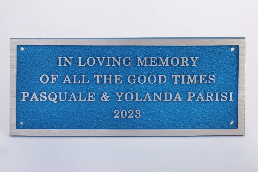 Ocean City Bench Plaque - Schoppy's Since 1921