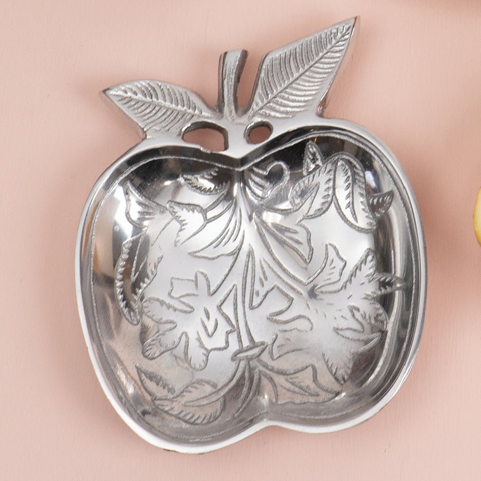 Ornate Fruit & Leaf Apple Platter - Schoppy's Since 1921