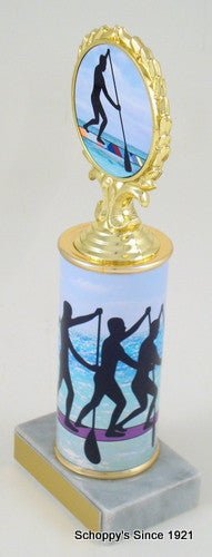 Paddleboard Custom Column Trophy - Schoppy's Since 1921