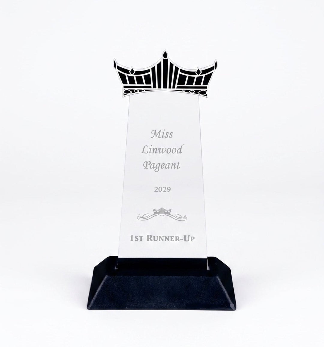Pageant Acrylic Trophies Set of Four - Schoppy&