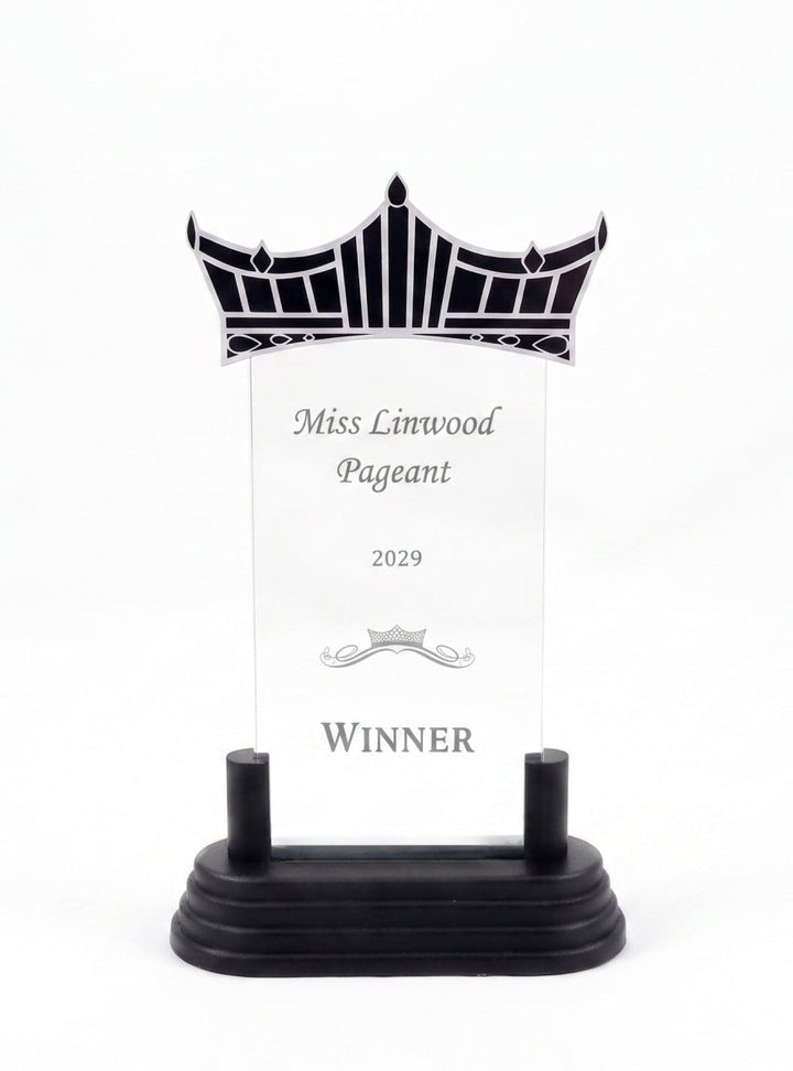 Pageant Acrylic Trophies Set of Four - Schoppy&