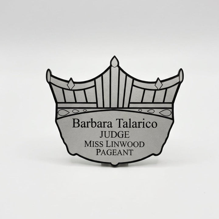 Pageant Crown Badge - Schoppy&