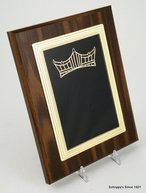 Pageant Crown Logo Frame Plaque - Schoppy's Since 1921