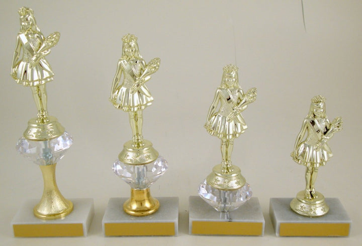 Pageant Junior Marble Trophy Set - Four Trophies - Schoppy's Since 1921