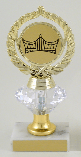 Pageant Logo Diamond Riser Trophy - Schoppy's Since 1921