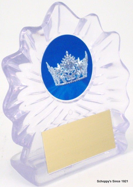 Pageant Logo on Shell Acrylic - Schoppy's Since 1921