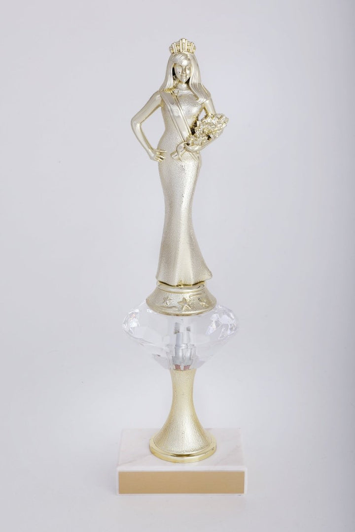 Pageant Senior Trophy With Diamond - Schoppy's Since 1921