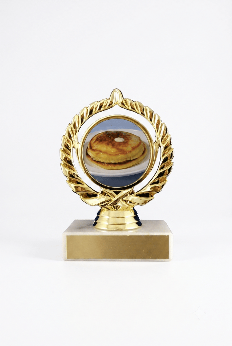 Pancake Logo Trophy - Schoppy&