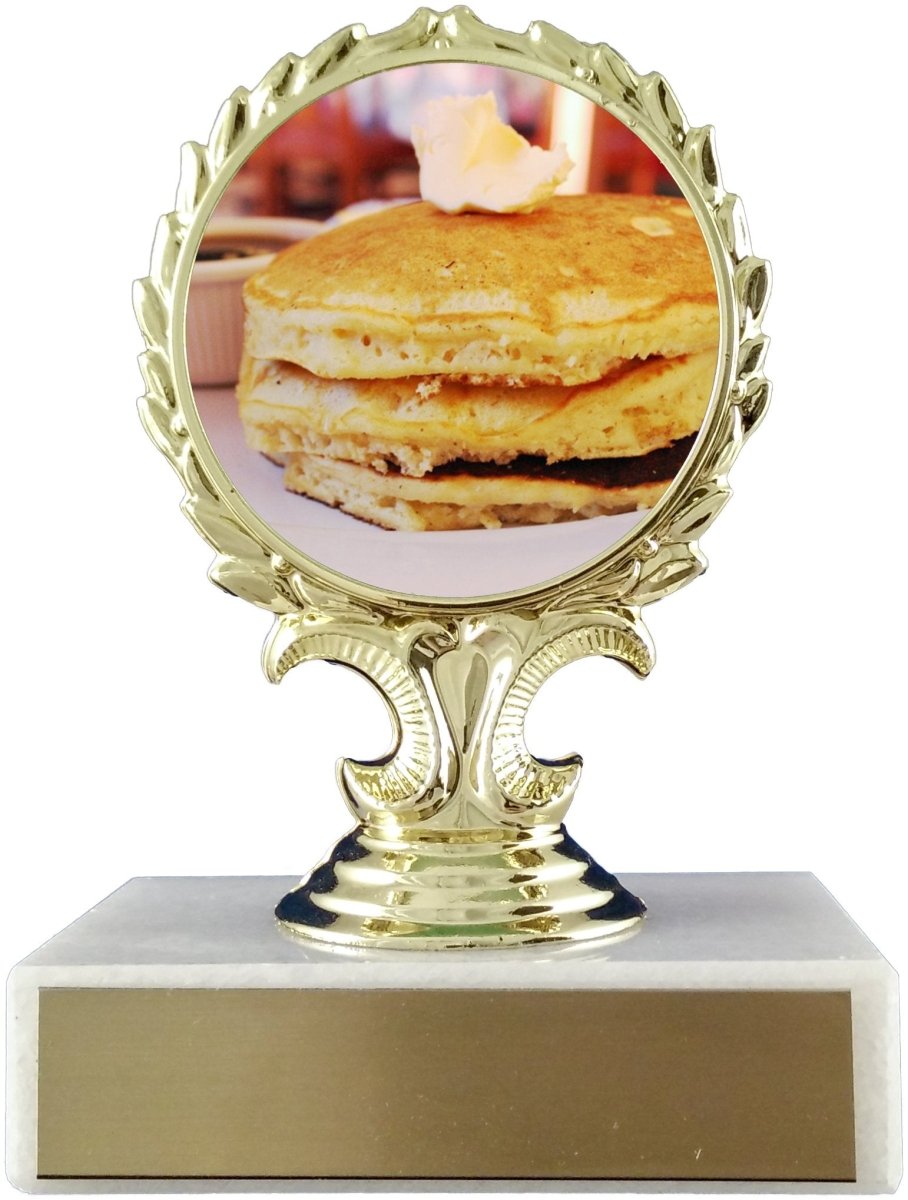 Pancake Logo Trophy - Schoppy's Since 1921