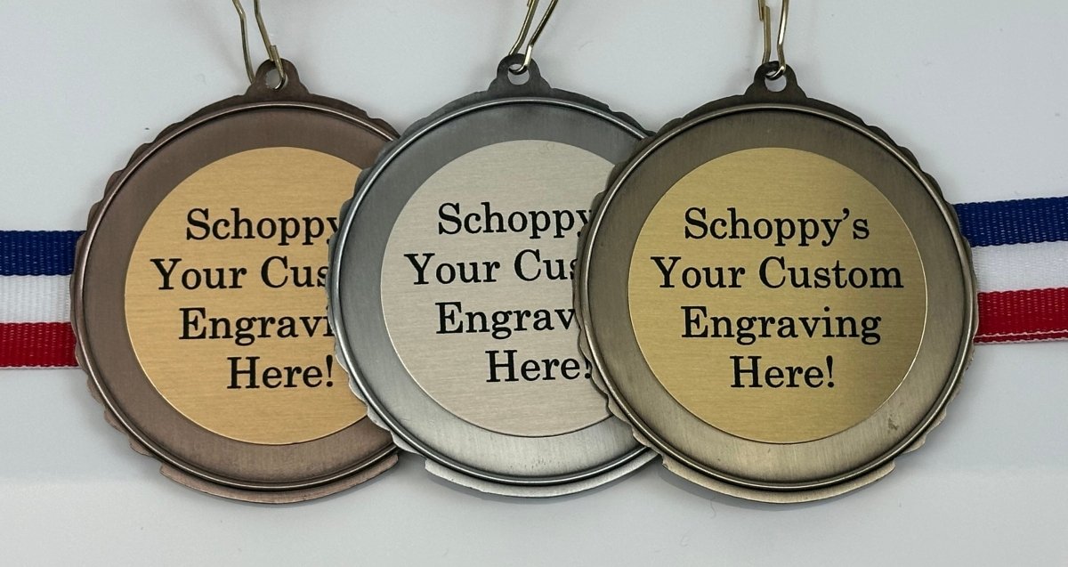 Pancake Medal - Your Choice of Neck Ribbon Color - Schoppy's Since 1921