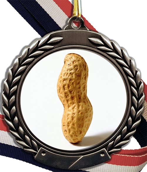 Peanut Logo Medal - Schoppy's Since 1921