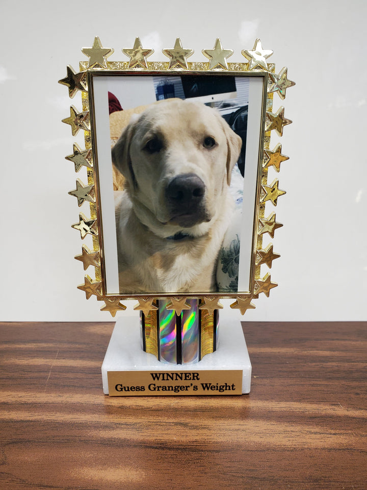 Pet Photo Trophy - Your Dog, Cat, Guinea Pigs Photo-Trophy-Schoppy's Since 1921