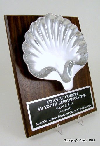 Pewter Shell Plaque - Schoppy's Since 1921