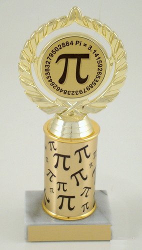 Pi Custom Column Trophy - Schoppy's Since 1921