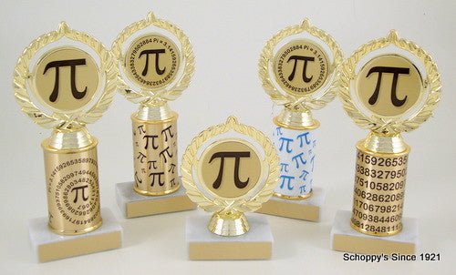 Pi Original Metal Roll Column Trophy-Trophies-Schoppy's Since 1921