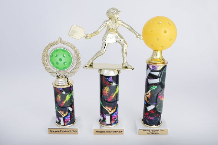 Pickleball Custom Column Trophy - Schoppy's Since 1921