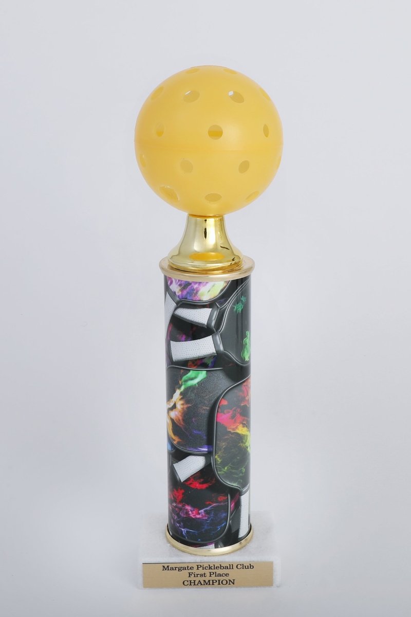 Pickleball Custom Column Trophy - Schoppy's Since 1921