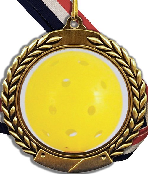 Pickleball Logo Medal - Schoppy's Since 1921