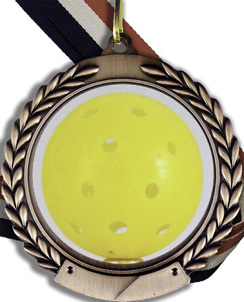 Pickleball Logo Medal - Schoppy's Since 1921