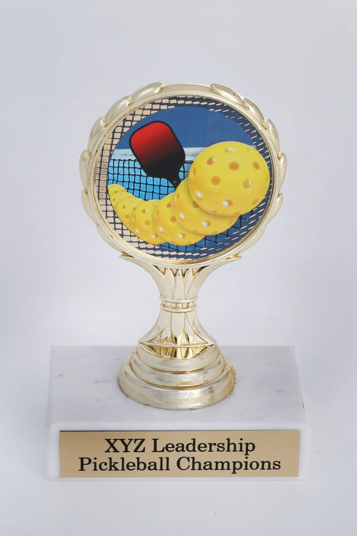 Pickleball Logo Trophy - Schoppy's Since 1921