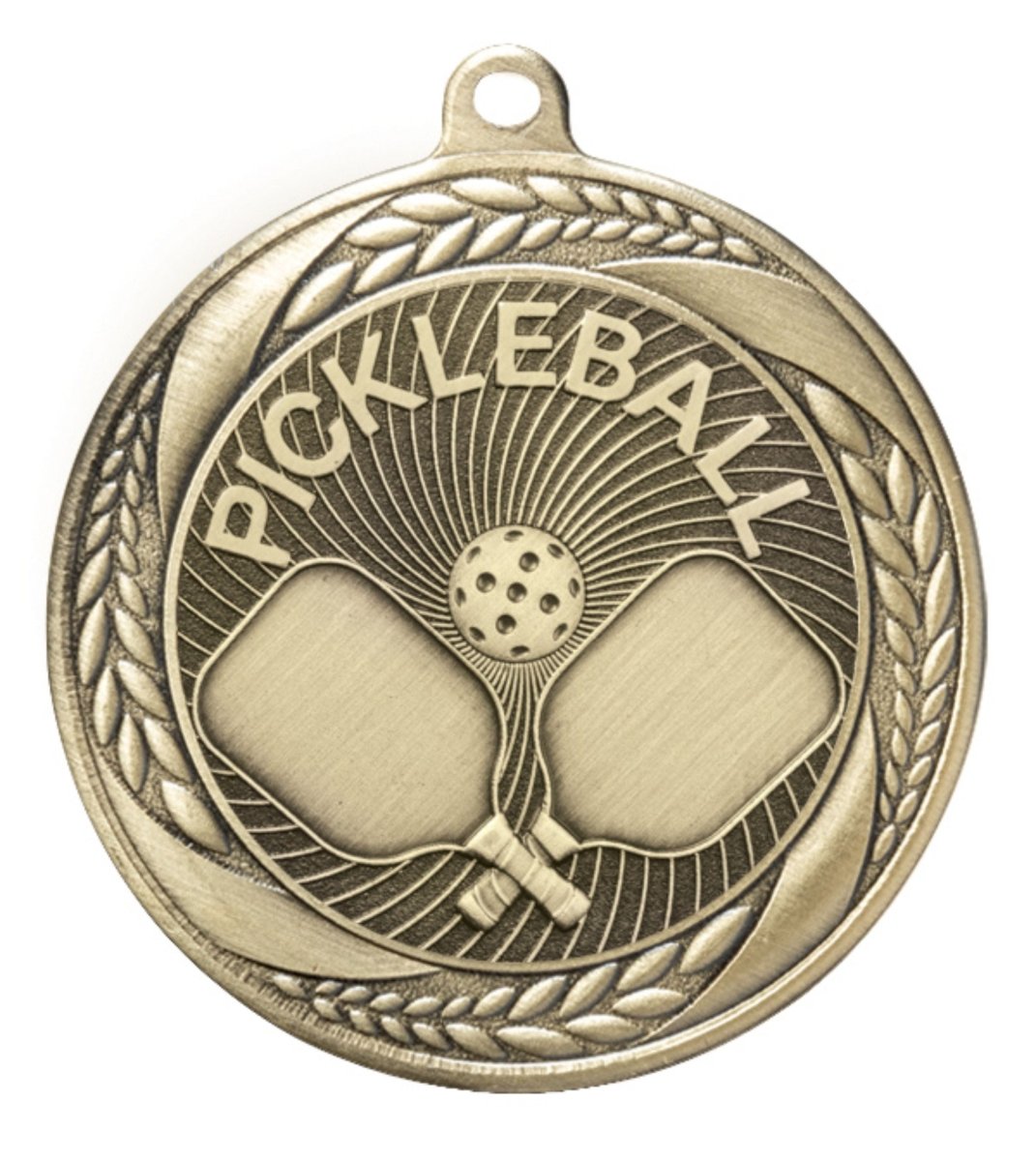 Pickleball Medal with Laurel Wreath - Schoppy's Since 1921